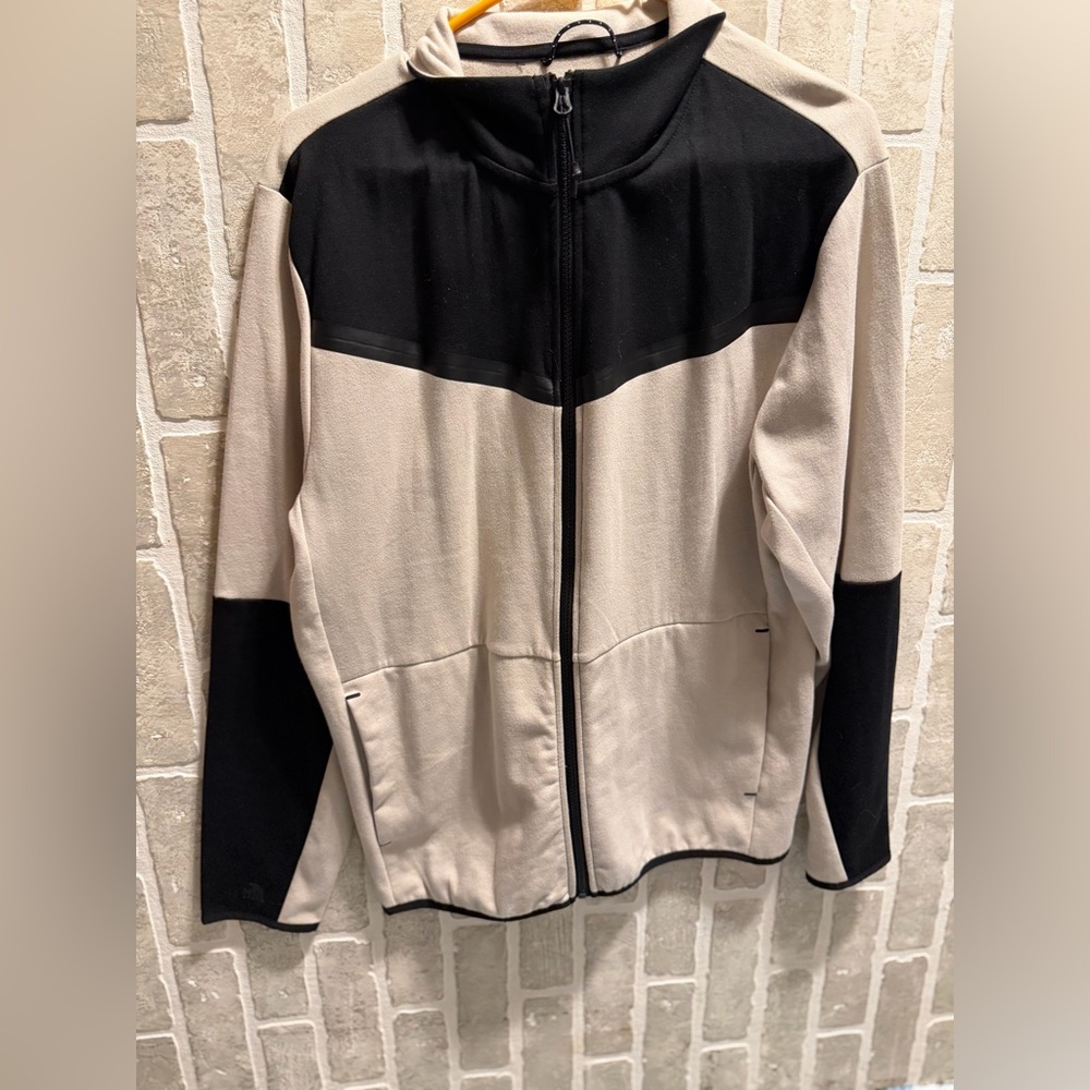 MTA Sport Black and Beige Jacket